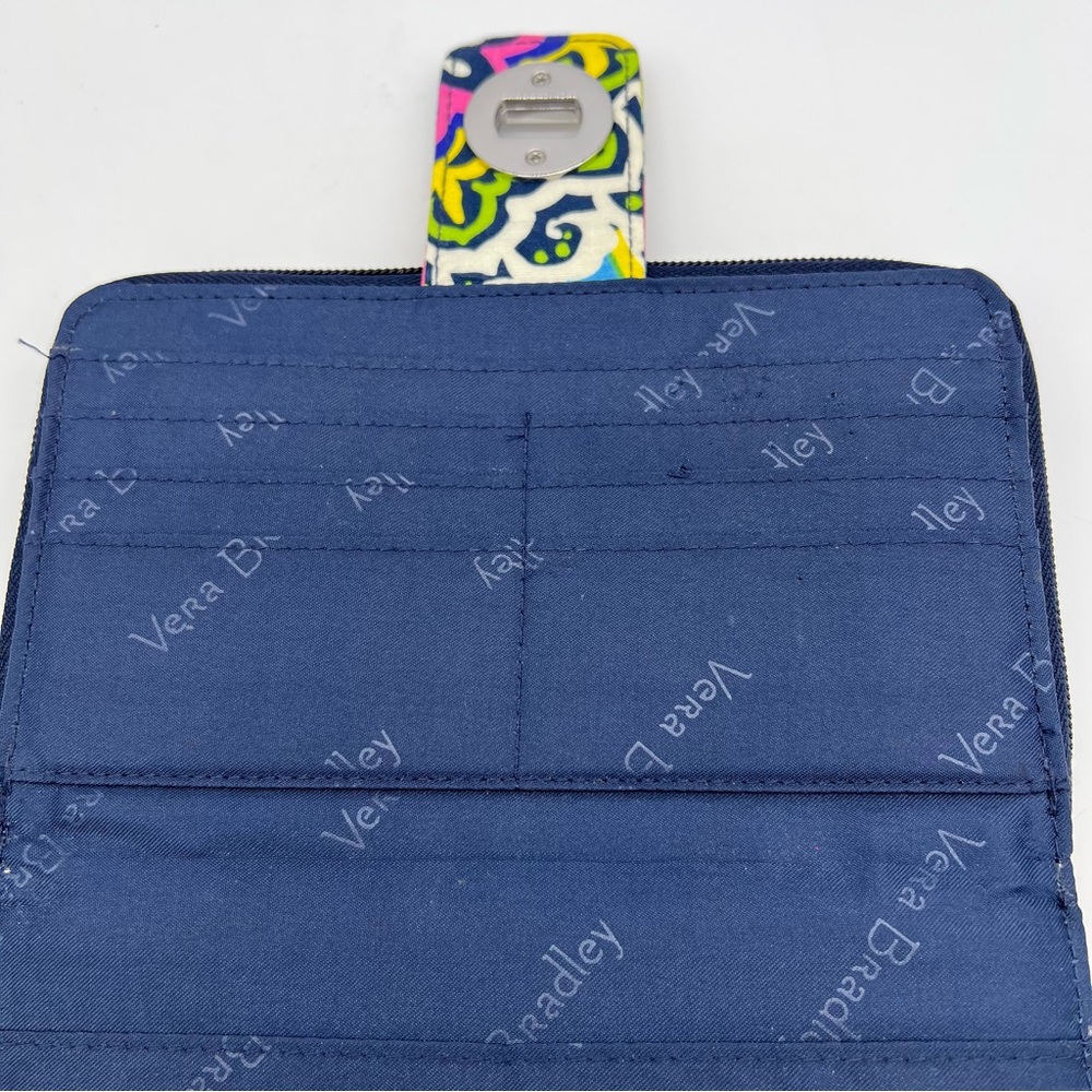 Vera Bradley Colorful Quilted Wallet - Picture 5 of 10